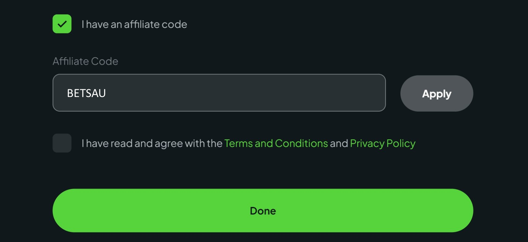 Picklebet Affiliate Code BETSAU